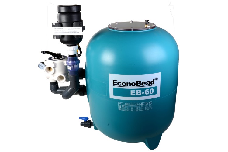 Aquaforte Econobead EB 100 Beadfilter mit 63mm Verrohrung