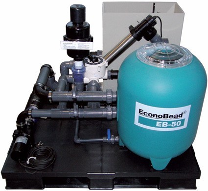 Aquaforte Econobead-Set EB-50 Komplett mit DM-Vario 22000S Pumpe Beadfilterset