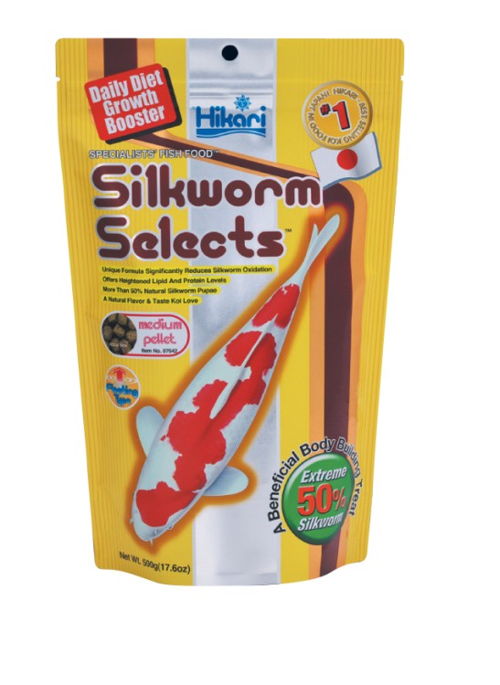 Hikari Silikworm Select Medium 500g