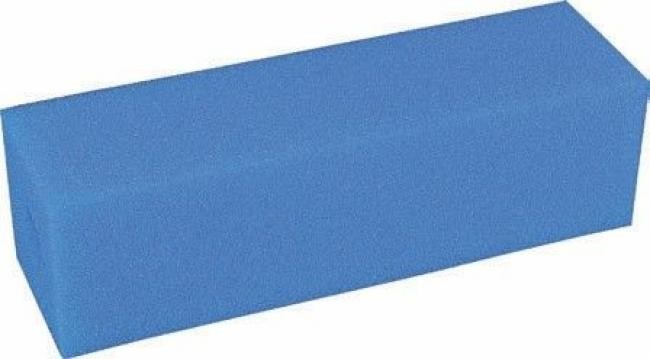 Filterpatrone kurz L: 10 x B: 10 x H: 33 cm (mittel), Bohrung d 32 mm, Farbe: blau