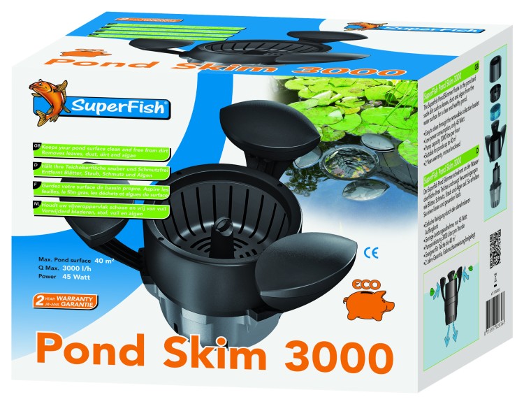 SuperFish Pond Skim 3000