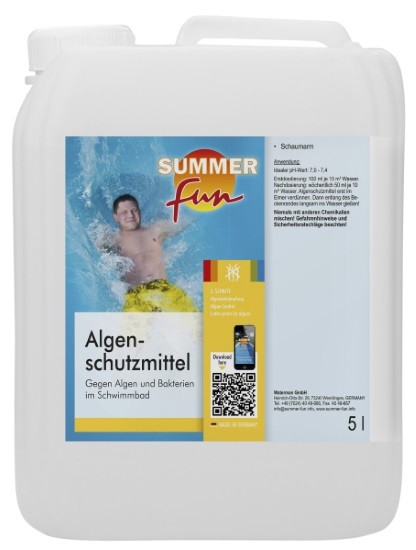 Summer Fun Algenschutzmittel 5 l. Kanister