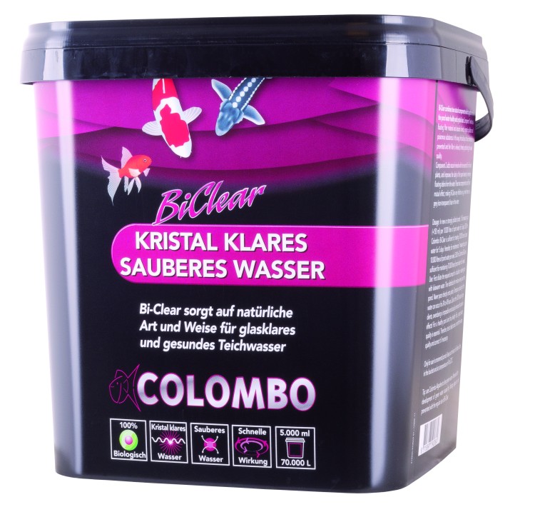 Colombo Bi Clear 5 L für glasklares und gesundes Teichwasser