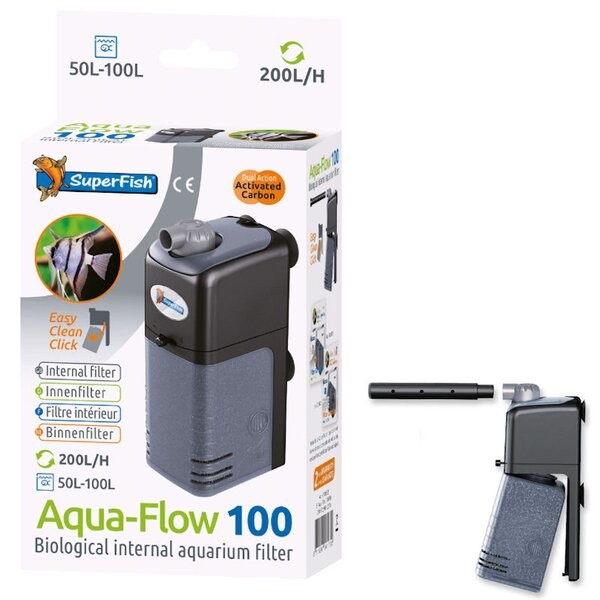 Superfish Aqua-Flow 100 Aquariuminnenfilter 50-200 l/h