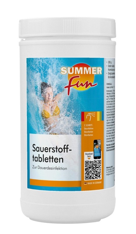 Summer Fun Sauerstofftabletten1,2 kg