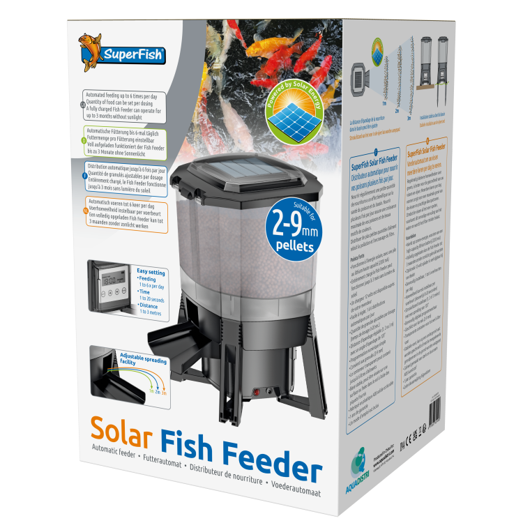 SuperFish Solar Fish Feeder Futterautomat
