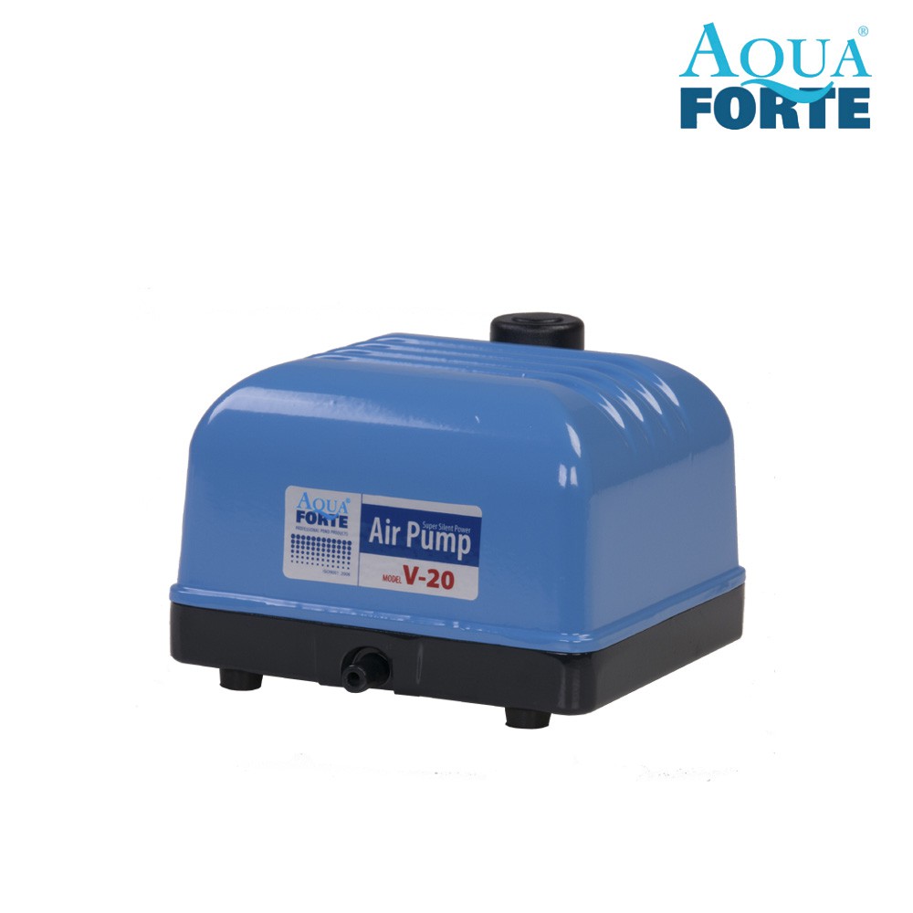 AquaForte HI-Flow V-10 Teichbelüfter 600l/h Sauerstoffpumpe für den Teich 