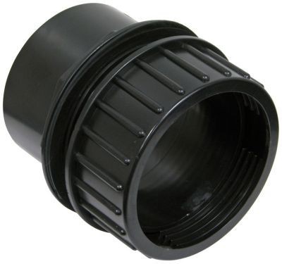 Xclear Folien-Flansch Ø 50mm mit Gewinde schwarz / Tankdurchführung