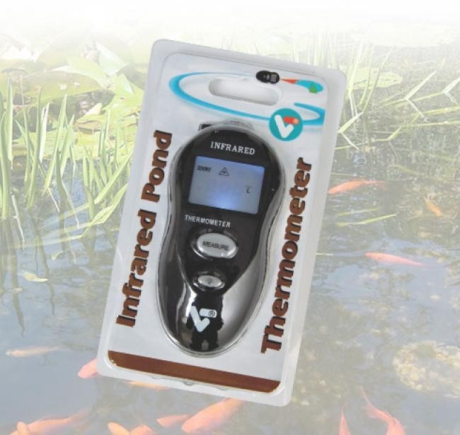 Velda Infrared Pond Thermometer,Misst die Temperatur des Teichwassers berührungslos