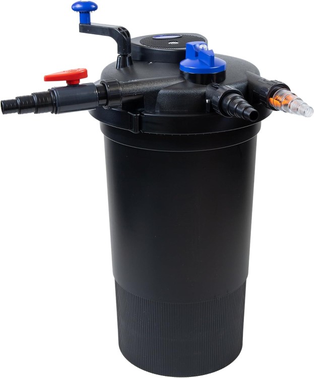 Pondlife CPF-15000 Druckteichfilter mit integrierter UVC-Einheit 18 Watt für Teiche bis 30000 Liter