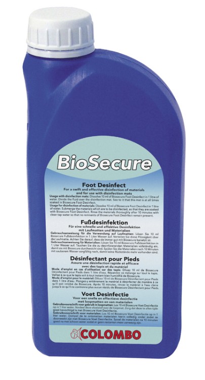 Biosecure Fuss Desinfektion 1000 ML (für 100 LTR)