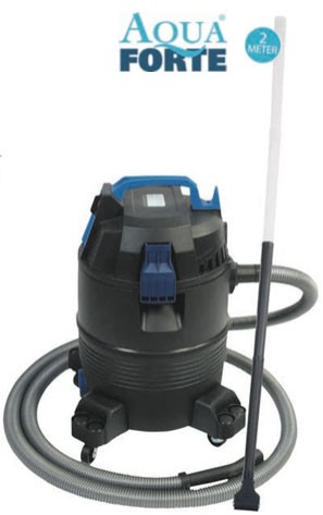 AquaForte Nass- &amp; Trockensauger Pond Vacuum Cleaner Teichsauger 35L - 1400W, 35 Liter