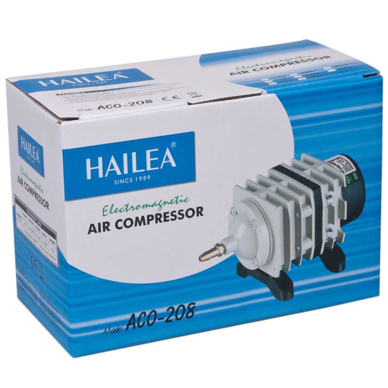 45W Hailea Luftkompressor Luftkompressorpumpe Belüfter Sauerstoffpumpe 