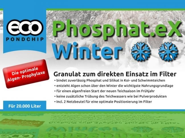 ECO Pondchip Phosphat.eX Winter 5 Liter Eimer