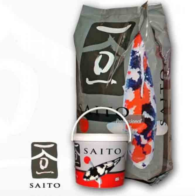 2x Saito Professional 15kg Futter + gratis ein Koi Buch
