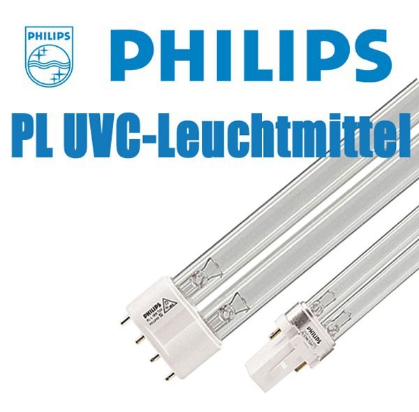 Philips TUV PL UVC Leuchtmittel UVC UV-C Ersatzleuchte Teichklärer Oase Sera