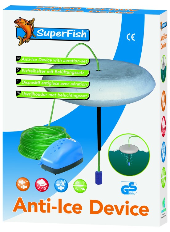 Superfish Eisfreihalter -Set sofort einsatzbereit