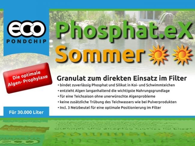 ECO Pondchip Phosphat.eX Sommer 5 Liter Eimer