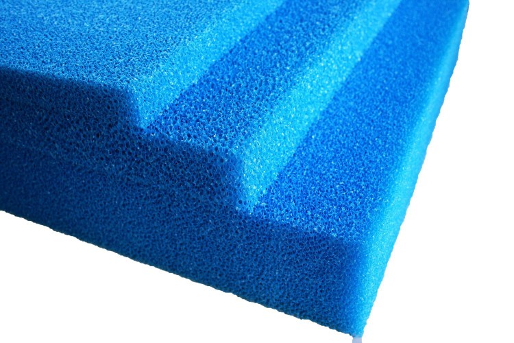 Pondlife Filterschaum blau 200x100x5 cm zur optimalen Verwendung als Filtermedium in Teichfiltern